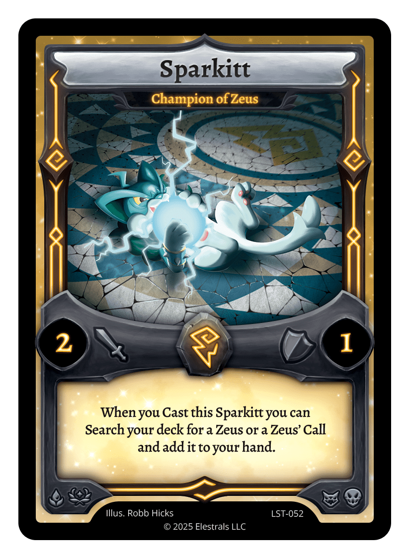 Sparkitt - Champion of Zeus - LST-052